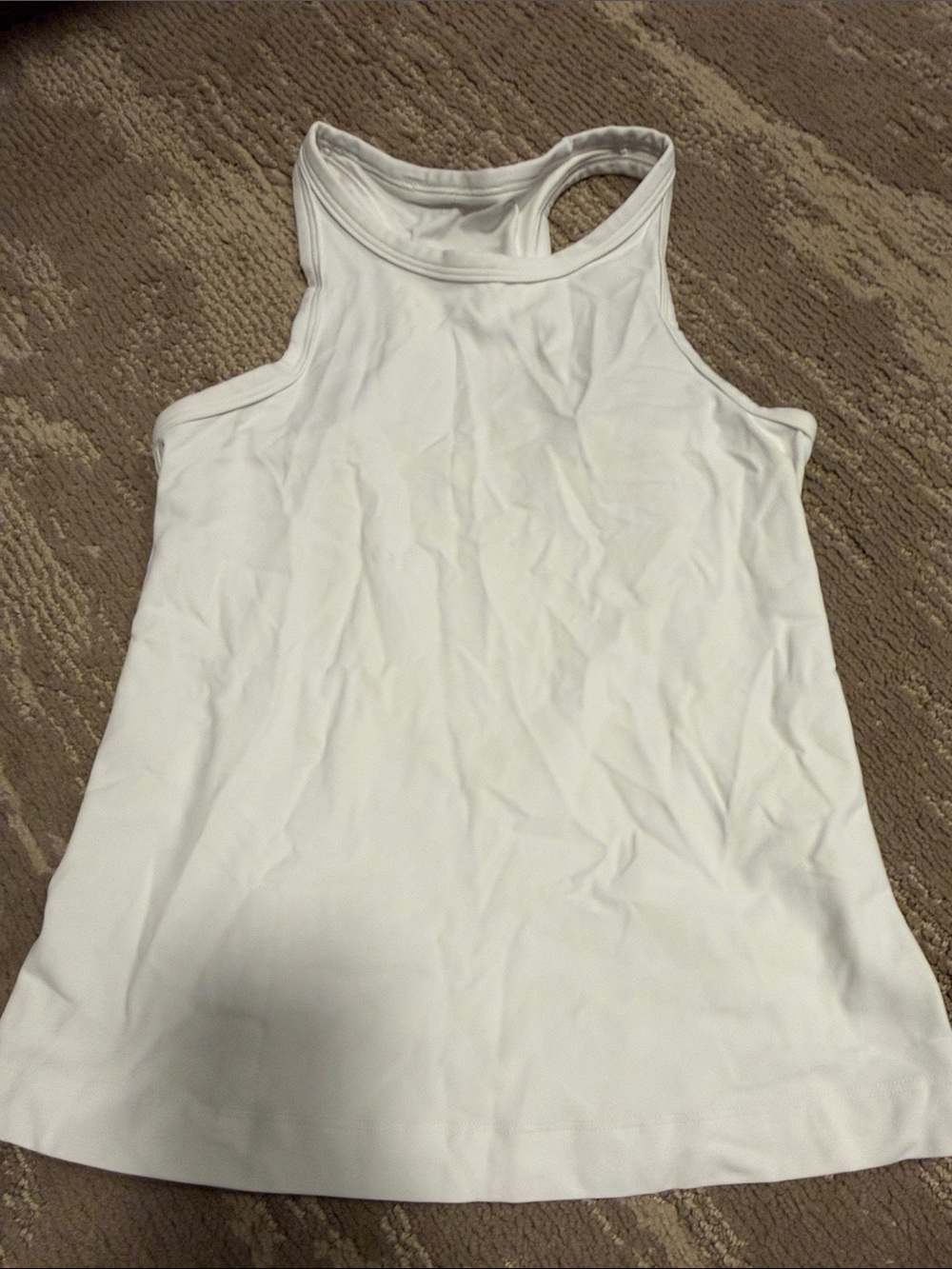 lululemon athletica White Racerback Performance Tank - Picture 3 of 3